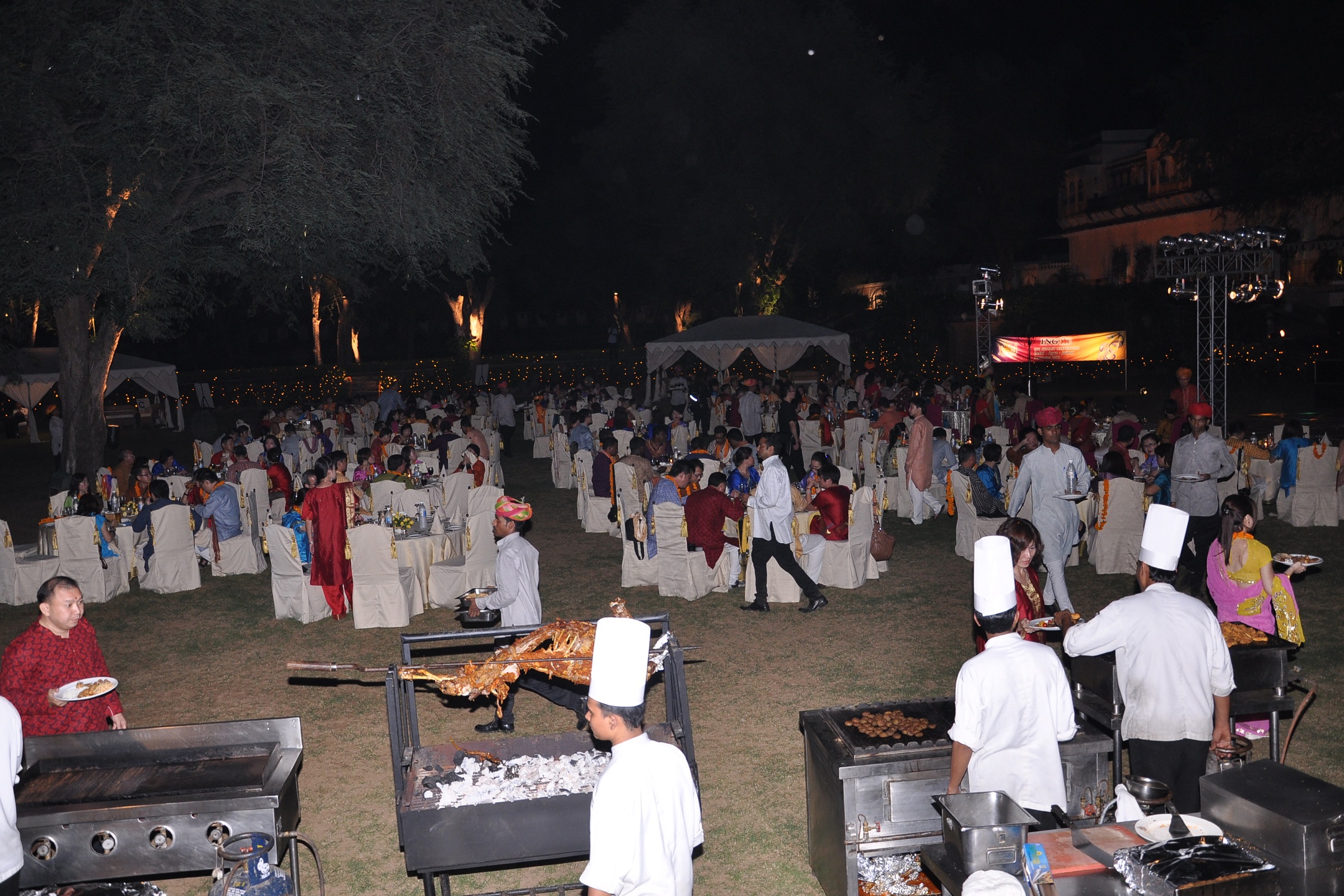 Image from Gala Dinner - Samode Bagh